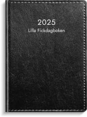  Kalender 2025 Lilla Fickdagboken svart konstlder