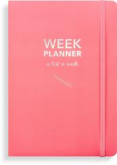  Week Planner undated pink