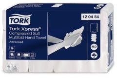  Tork Xpress® Komprimerad Mjuk Kedjevikt Handduk Advanced H2 2-lager vit