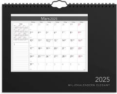  Vggkalender 2025 Miljkalendern Elegant